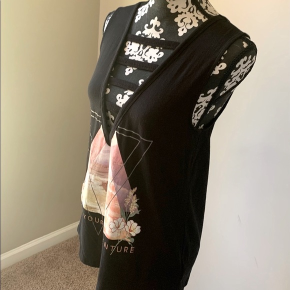 Strappy black tank -Express- One Eleven - Picture 2 of 3